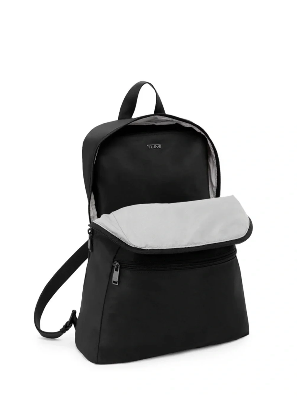 TUMI Just In Case Backpack in Black/Gunmetal Unisex Monogram CL
